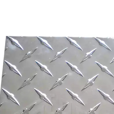 قیمت خوب صفحه آلومینیومی برجسته شطرنجی H12 3105 5052 آلیاژ ورق الماس برای بالابر قایق آنلاین
