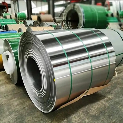 قیمت خوب خط پوشش 304 فولاد ضد زنگ ورق کویل / SS Coil با حفاظت فیلم آنلاین