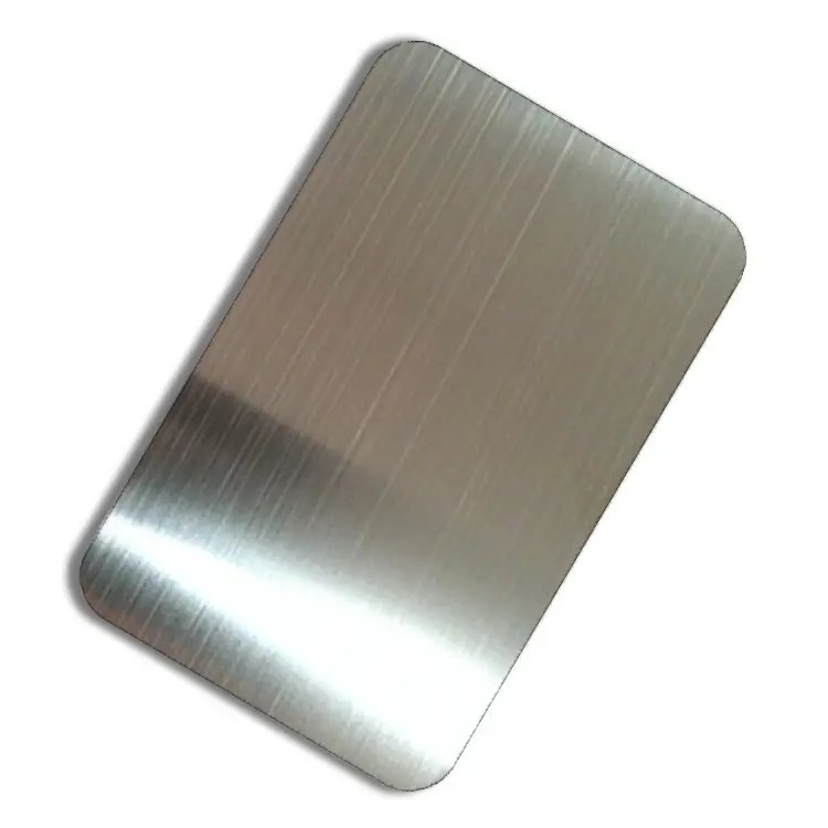 Factory supply gold blue hairline short brushed surface stainless steel sheet plate coil