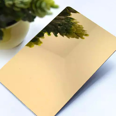 قیمت خوب خط موی نازک فلزی تزئینی Ss 430 با نوار مسطح فولادی ضد زنگ طلایی 1219 میلی متر آنلاین