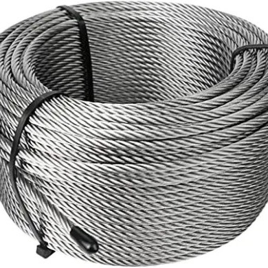 قیمت خوب 304/316 طناب سیم فولاد ضد زنگ بدون آلیاژ وزن کویل حدود 60-100kg آنلاین