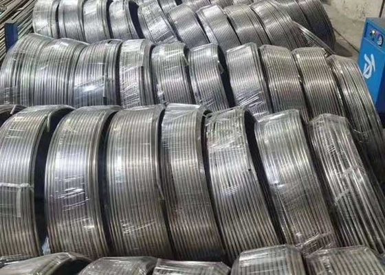 قیمت خوب 304 فولاد ضد زنگ لوله مویرگی SS درجه بهداشتی برای پتروشیمی آنلاین
