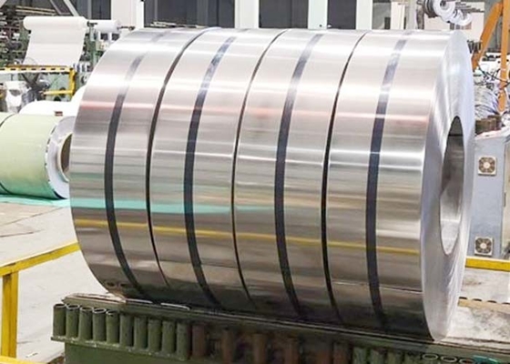 قیمت خوب نوارهای فولادی ضد زنگ نورد سرد مقاوم در برابر خوردگی SUS202 JIS G4313 آنلاین