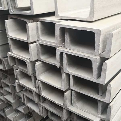 قیمت خوب AISI 316L نور سنج سندبلاست فولاد ضد زنگ C کانال نوار U اندازه پرتو آنلاین